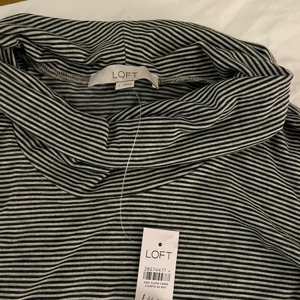 NWT Loft long sleeves  cowl neck